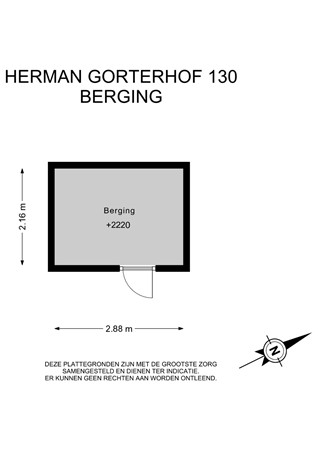 Floorplan - Herman Gorterhof 130, 1422 JT Uithoorn